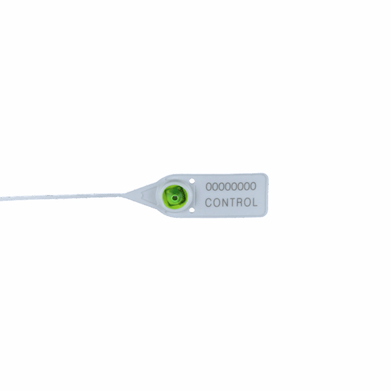 Durchziehplomben Arrow, weiss