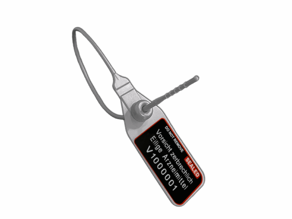 VFsecure Arznei Durchziehplomben, weiss